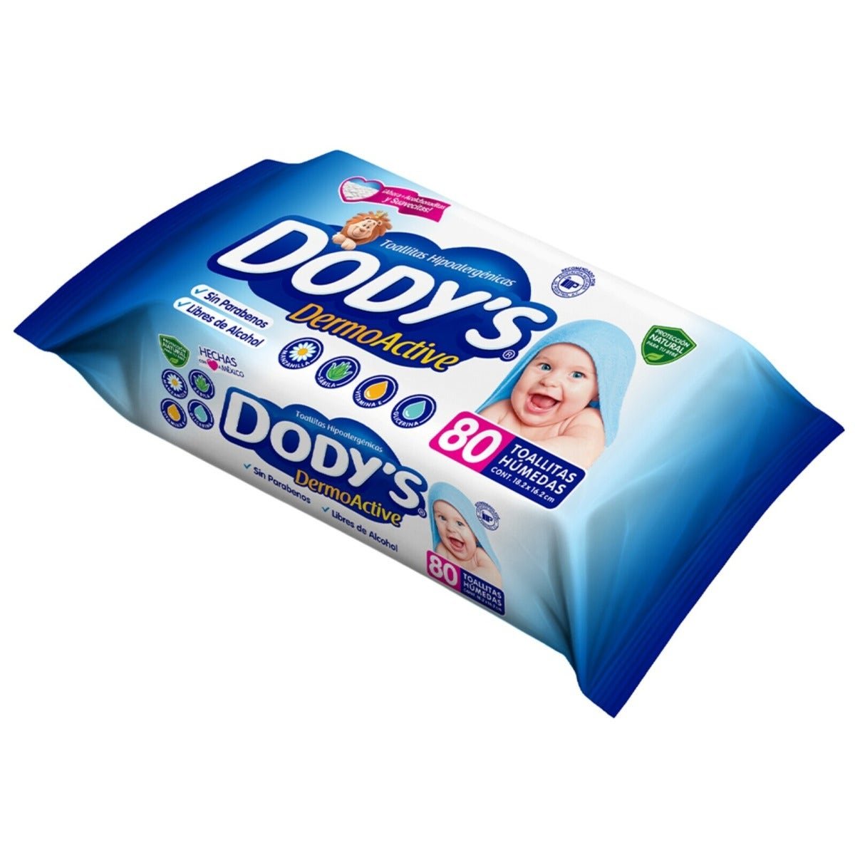 Dody´s Wet Wipes Blue 80 pcs