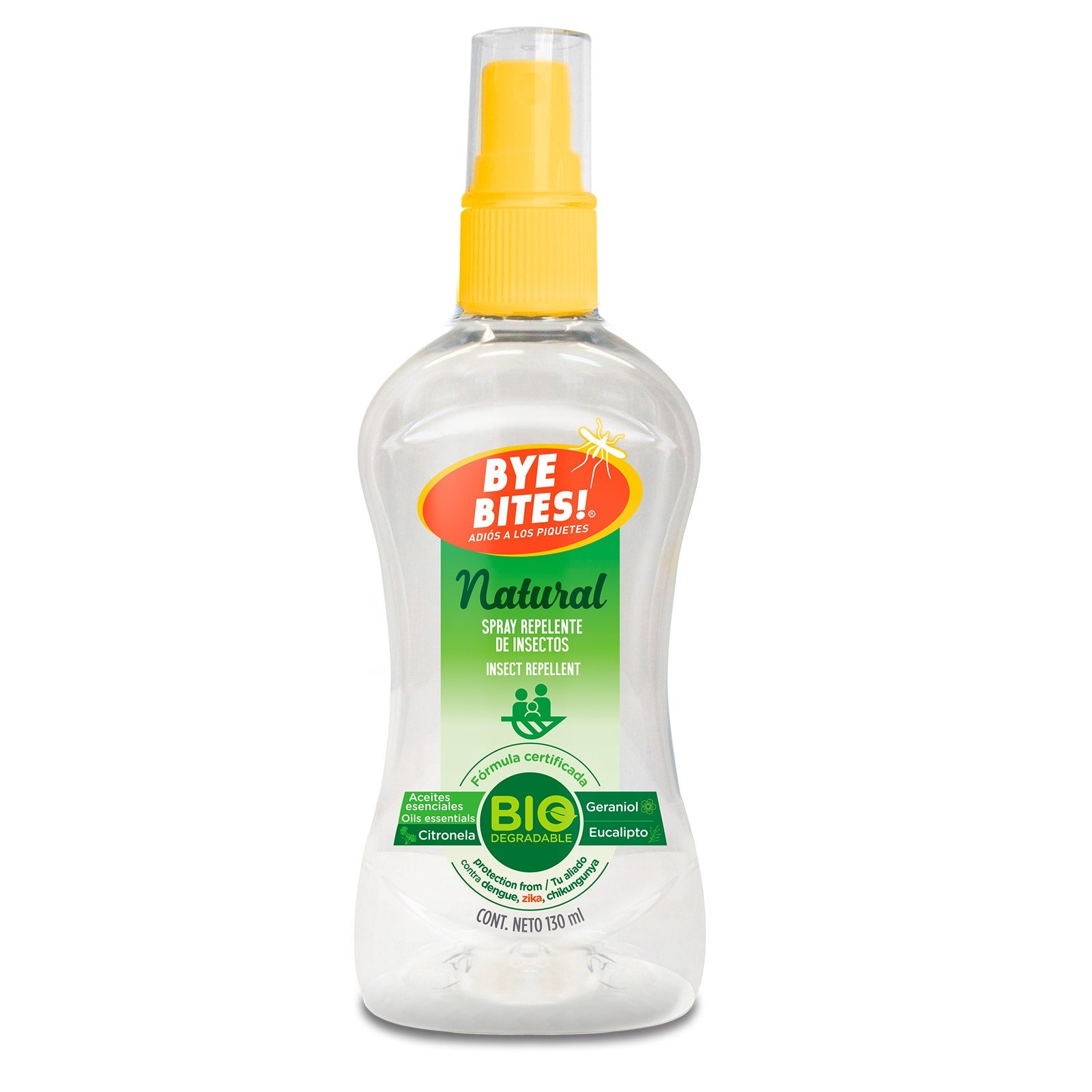 Repellent Insectos Bye Bites Natural 130 ml