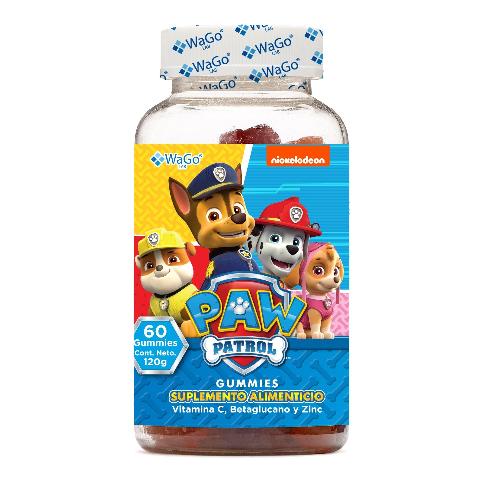 Paw Patrol Dietary Supplement 60 Gummies