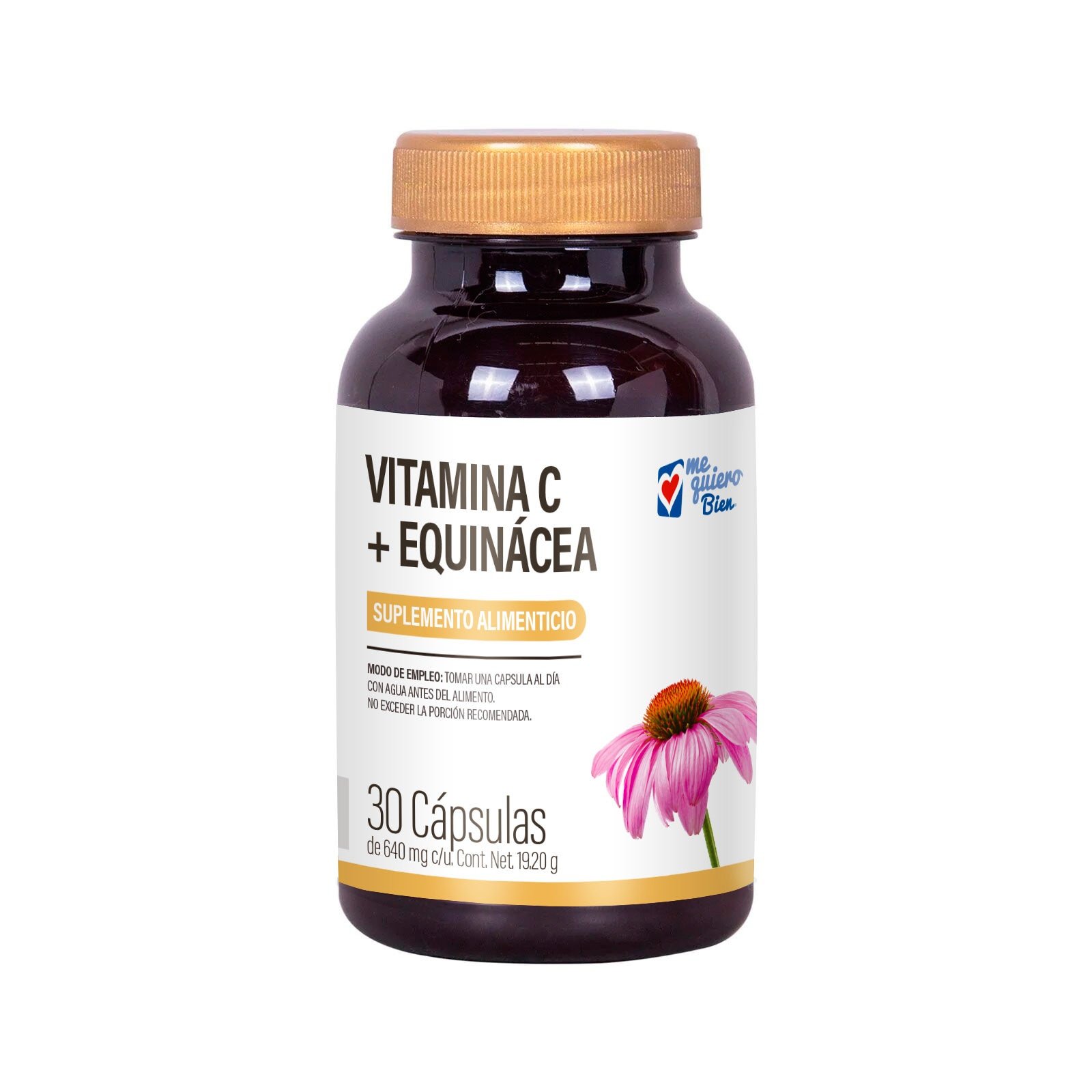 Vitamin C + Equinacea 30 Capsules Me Queiro Bien
