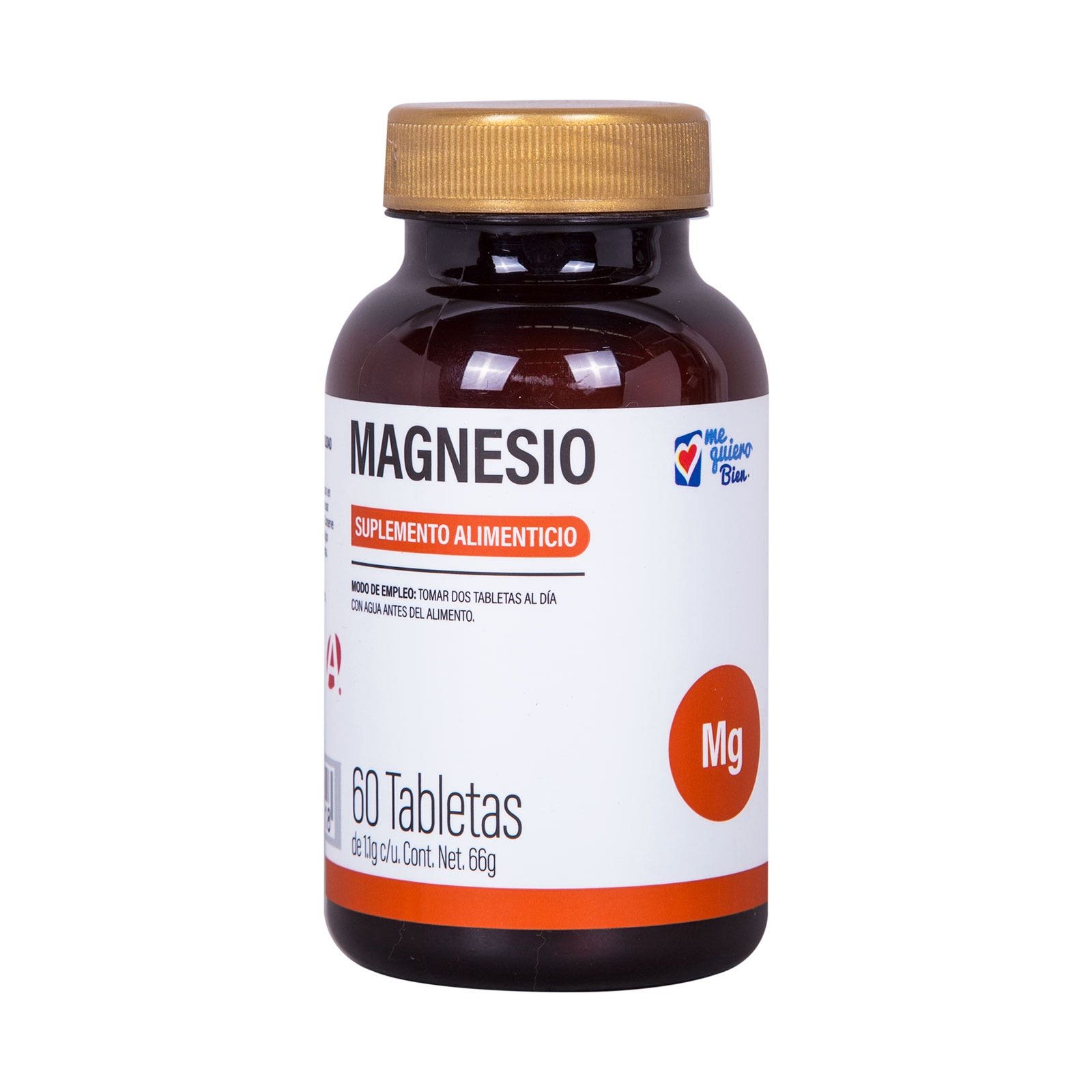 Magnesium 60 Tablets Me Quiero Bien