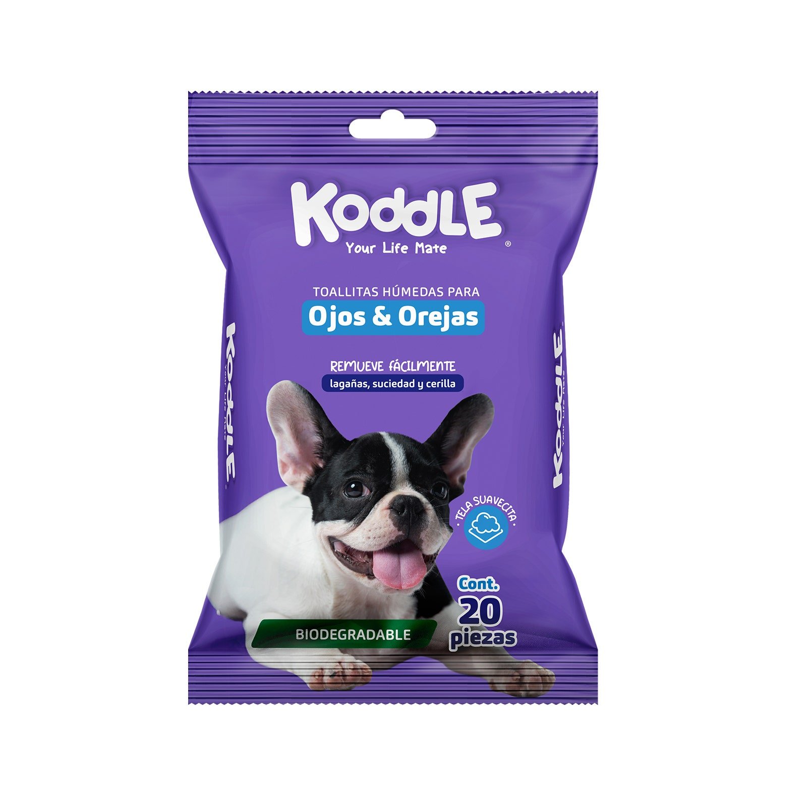Koddle Wet Wipes for Pets Eyes & Orejas