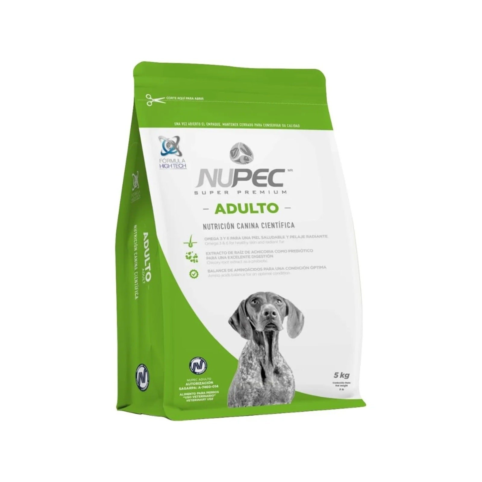 Food for Dog Adult NUPEC - 5 kg (Mantenimiento & Nutrition Avanzada)