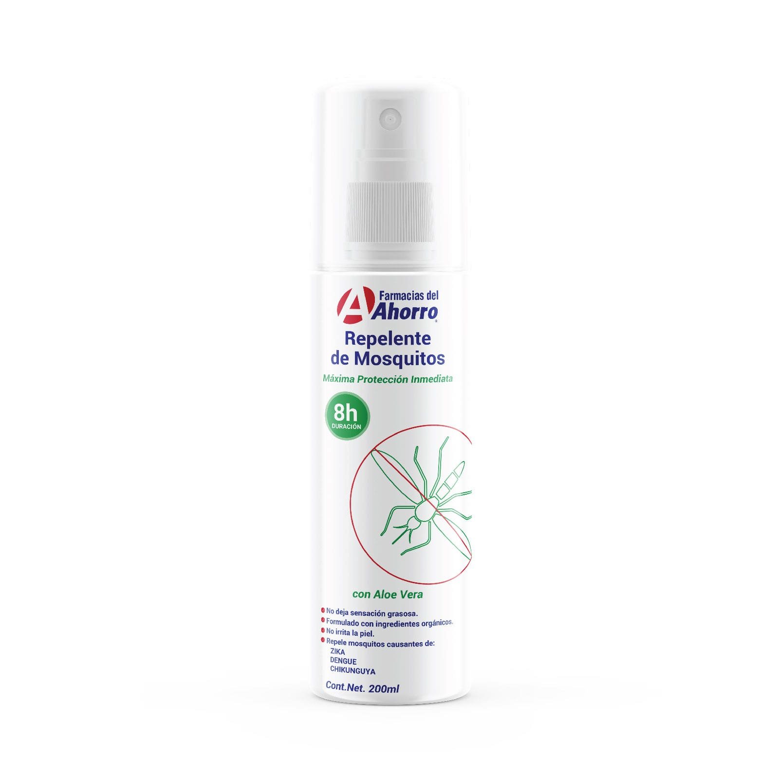 Repellent Mosquitoes Atomizador 200 Ml