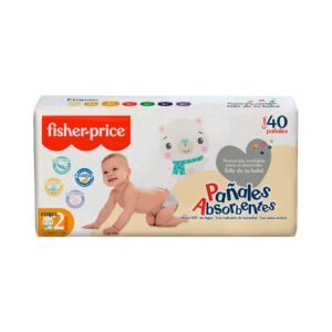 DIAPER FISHER PRICE Stage 2 Unisex 40 Pieces