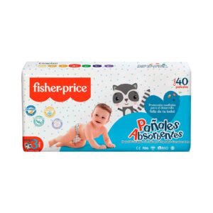 DIAPER FISHER PRICE Stage 3 Boy 40 Pieces