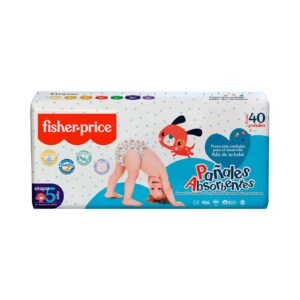 DIAPER FISHER PRICE Stage 5 Boy 40 Pieces