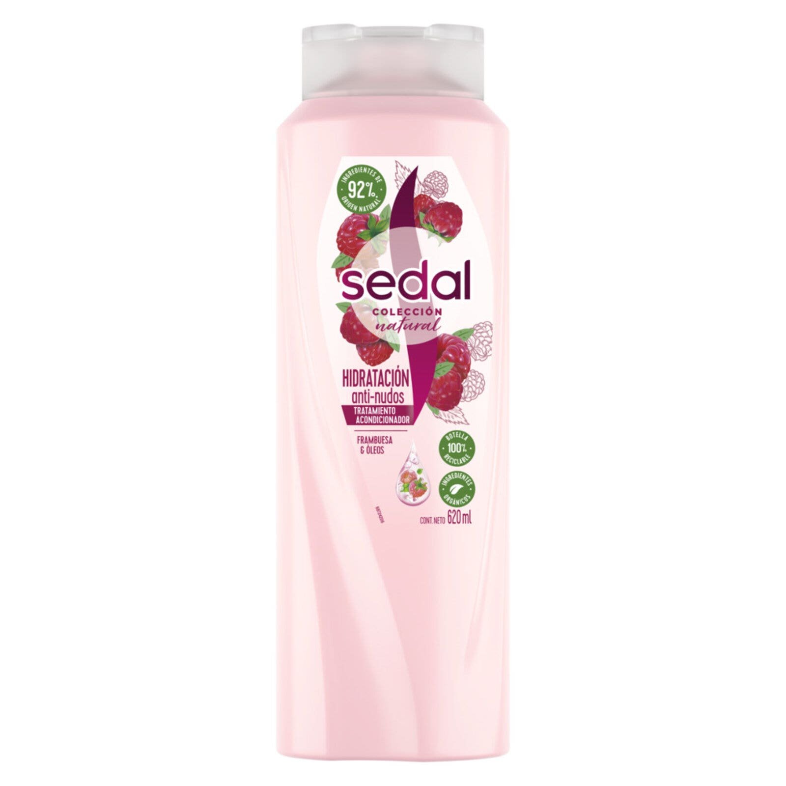 Treatment Conditioner Sedal Hydration Anti Nudos Frambuesa & Óleos 620 ml