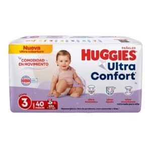 Diaper Huggies Ultraconfort Stage 3 Girl 40 pcs