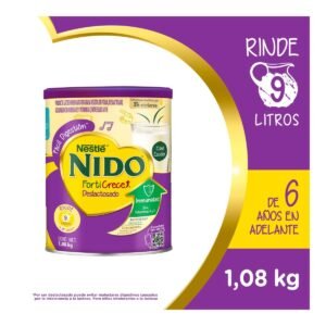 NIDO Forticrece Producto Lácteo Combinado in Powder Lactose-Free Can 1.08 kg