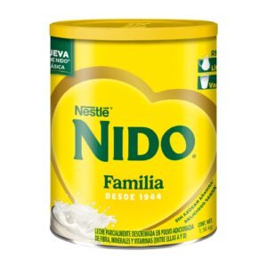 Milk Parcialmente Descremada in Powder Adicionada with Fiber Nido Familia Can 1.56kg
