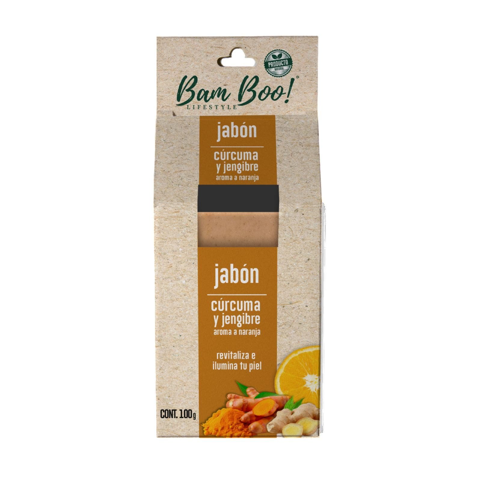 Bam Boo! Lifestyle Soap Turmeric & Ginger 100 g