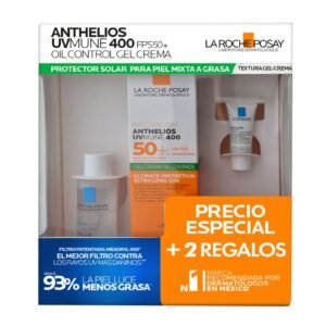 La Roche Posay Pack Anthelios UVMune Toque Dry + 2 regalos: Effaclar Duo+ Serum & Micellar Water