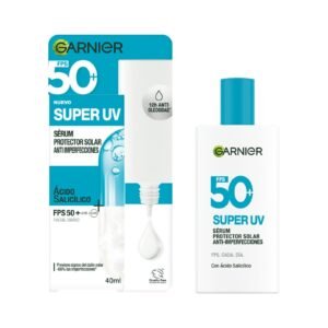 Garnier Super Uv Sunscreen Facial Fluido Anti Blemishes 40 ml