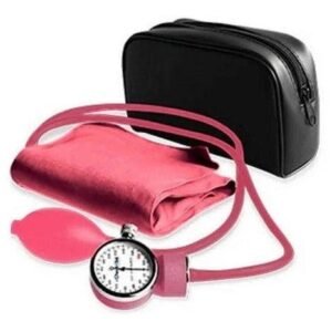 Blood Pressure Monitor Aneroid Popular Nylon Pink Reading Checkatek Pink Aneroid