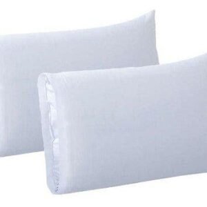 Pair Cover Pillow Standard Cama Microfibra White Concord White Standard