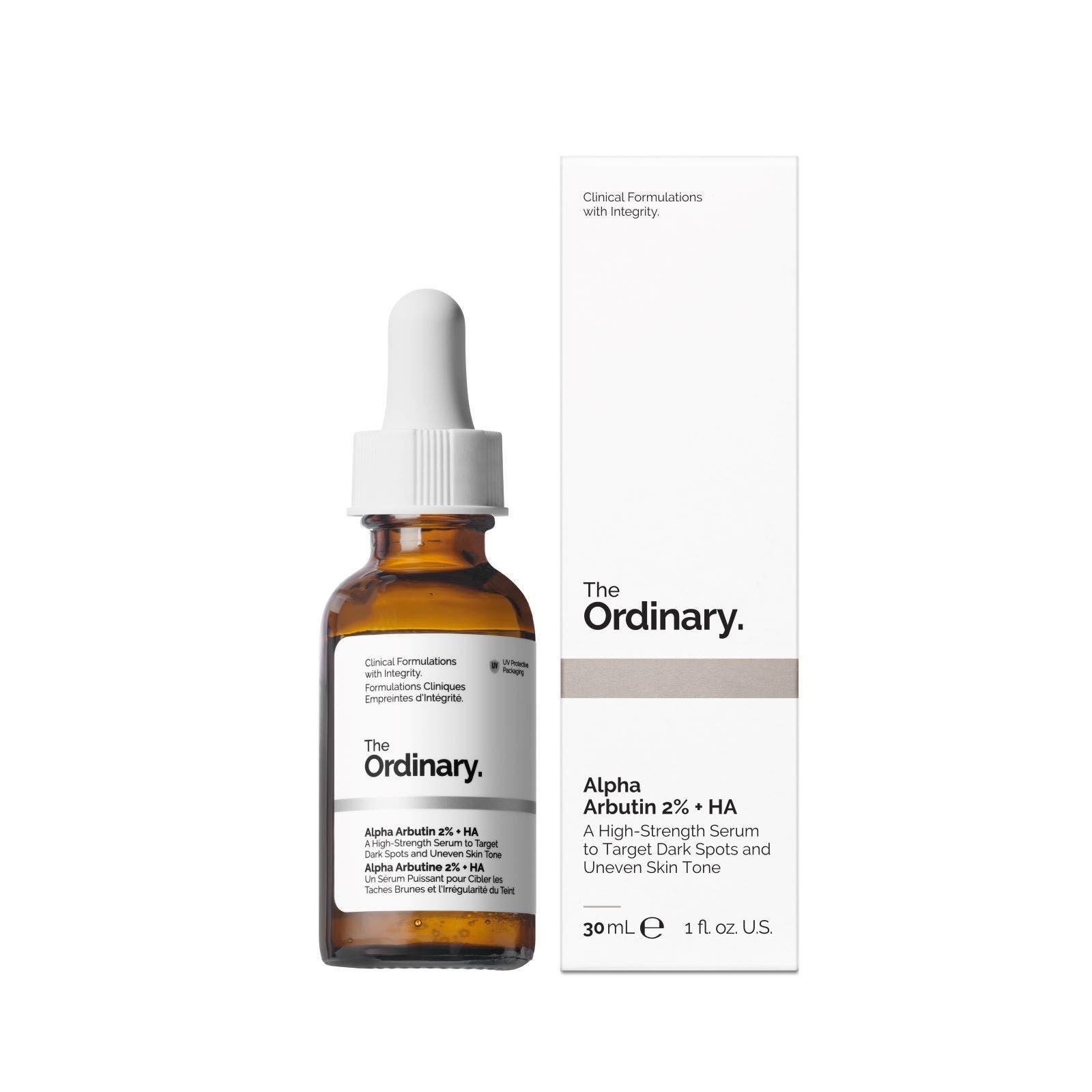 The Ordinary Alpha Arbutin 2% + Ha (Serum Antihiperpigmentación with Alfa Arbutina)