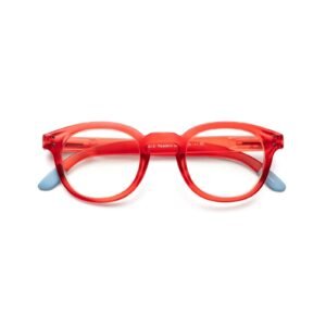 Reading Glasses with Filter Light Blue B+D Blue Ban Readers Color Red Diopter +2.50