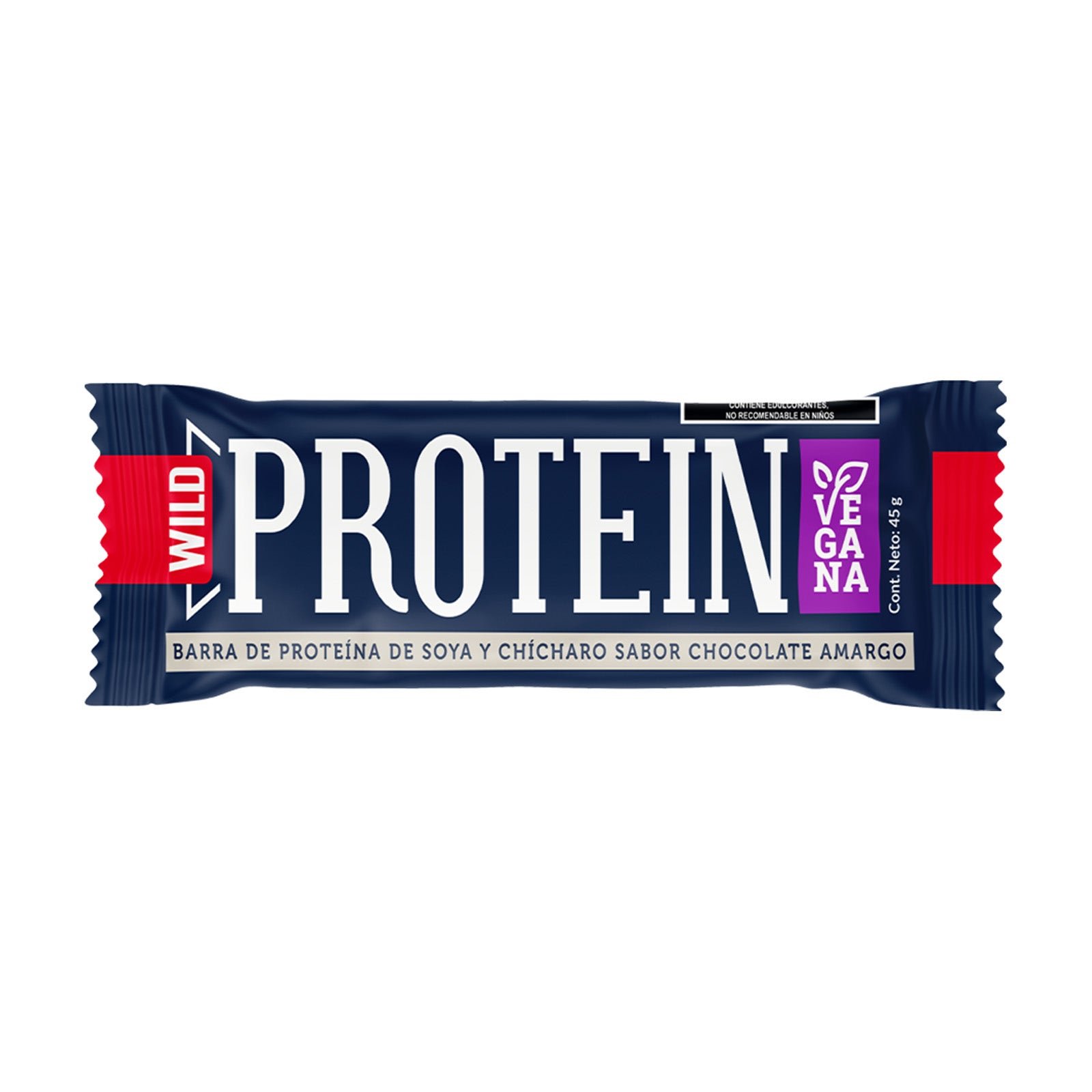 Wild Protein Barra Protein Chocolate Amargo 45 g