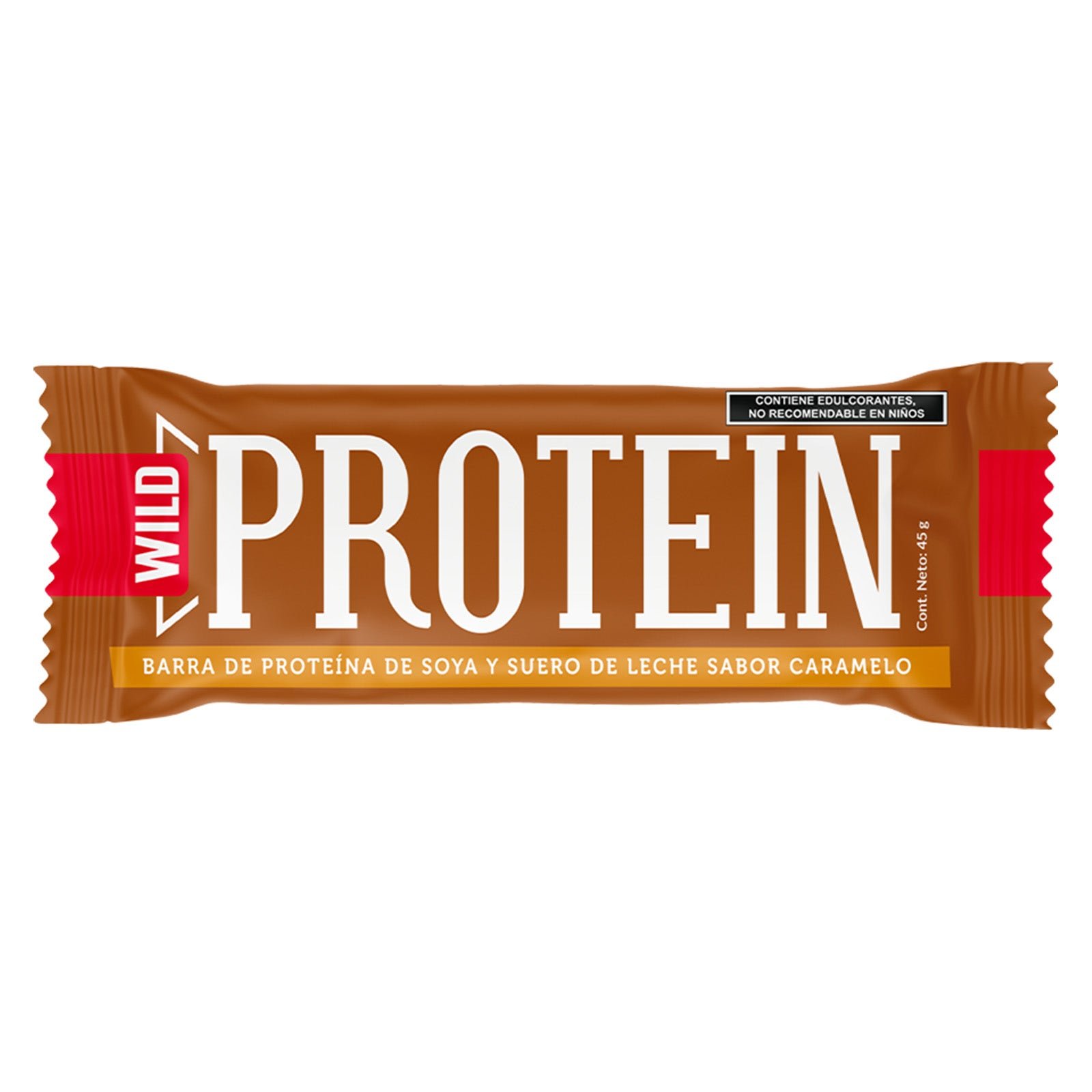 Wild Protein Barra Protein Caramelo 45 g