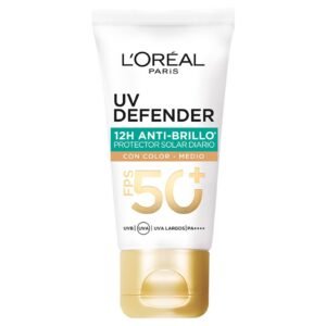 L'Oreal Cream Facial Uv Defend Color Medium SPF 50 40 g