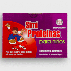 SIMIPROTEINS FOR CHILDREN CHOLATE FLAVOR POWDER FOR PREPARING DRINK 20 SACHETS