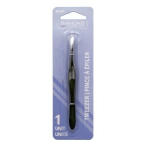 DIAMOND Tweezers Depilado Punta Inclinada
