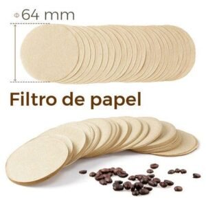 Pack 100 Filtros Papel Libres P/aeropress Brang