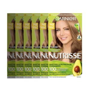 Hair Color Garnier Nutrisse Vanilla Silvia 6 Pack