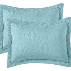 Pair Covers Decorativas Neo Turquesa Standard Soft Concord Blue Blue Turquesa