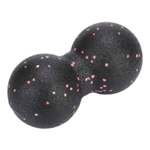 Ball Massage Miofascial Double EPP Black Therapy Muscular Pilates Yoga 16x8cm