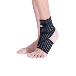 Ankle Support Elastic Black in Banda Homecare Unitalla