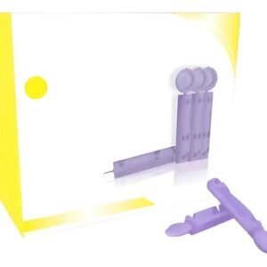 100 Lancets Universales Glucose Estériles Benesta 30g Morada