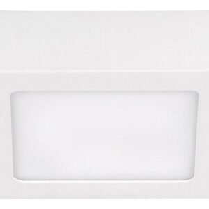 Light Fixture Led Sobreponer Cuadrado Aluminum 6 W Surtek White