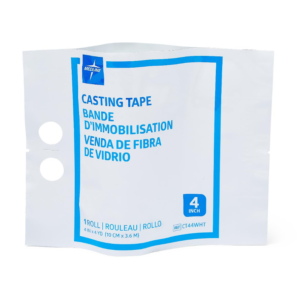 Bandage Fiber Glass Medline 4"x4 Yd / 10x3.6mts White 1 Pza