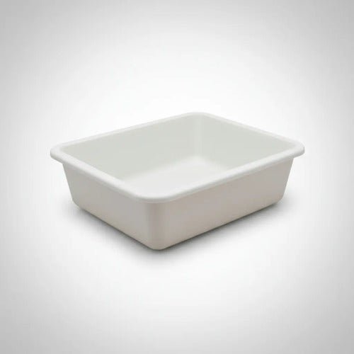 Litter Box Deluxe Plastic Cat Durable Sca-203 Sunny Gray