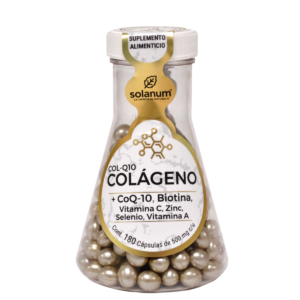 Solanum Collagen Perlacaps + Biotina 180 Capsules
